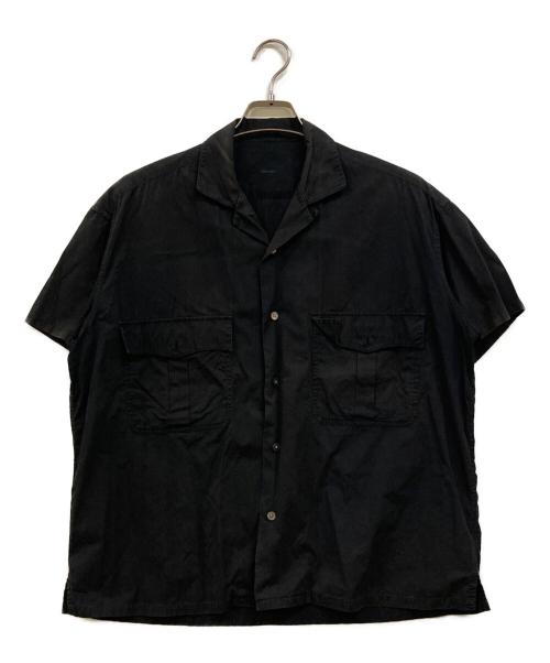 Porter Classic（ポータークラシック）Porter Classic (ポータークラシック) kerouac オープンカラーシャツ ブラック サイズ:Sの古着・服飾アイテム