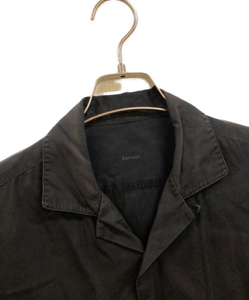 Porter Classic（ポータークラシック）Porter Classic (ポータークラシック) kerouac オープンカラーシャツ ブラック サイズ:Sの古着・服飾アイテム