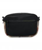 BLACK LABEL CRESTBRIDGEブラックレーベル クレストブリッジ）の古着「ショルダーバッグ」｜ブラック×ピンク