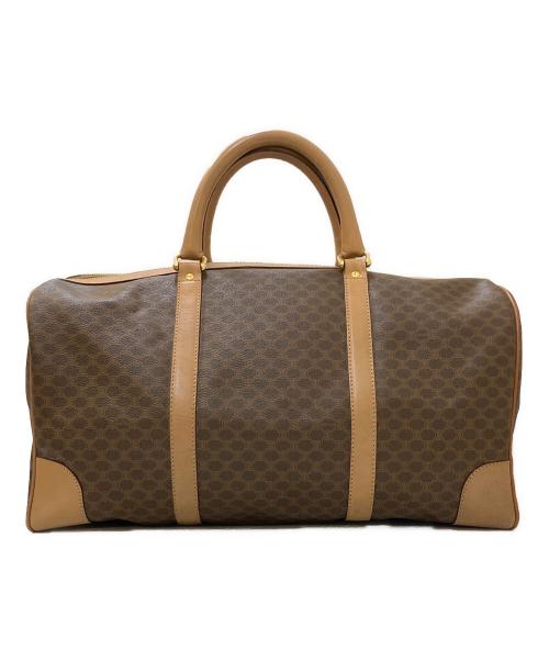 CELINE（セリーヌ）CELINE (セリーヌ) マカダムボストンバッグ ブラウンの古着・服飾アイテム