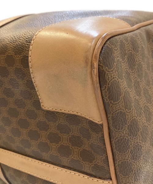 CELINE（セリーヌ）CELINE (セリーヌ) マカダムボストンバッグ ブラウンの古着・服飾アイテム