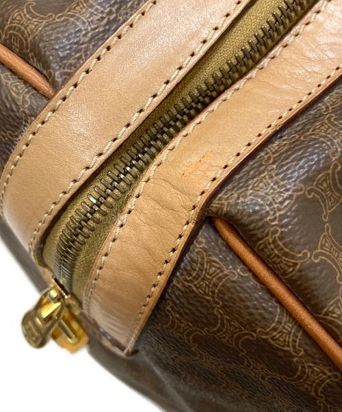 CELINE（セリーヌ）CELINE (セリーヌ) マカダムボストンバッグ ブラウンの古着・服飾アイテム