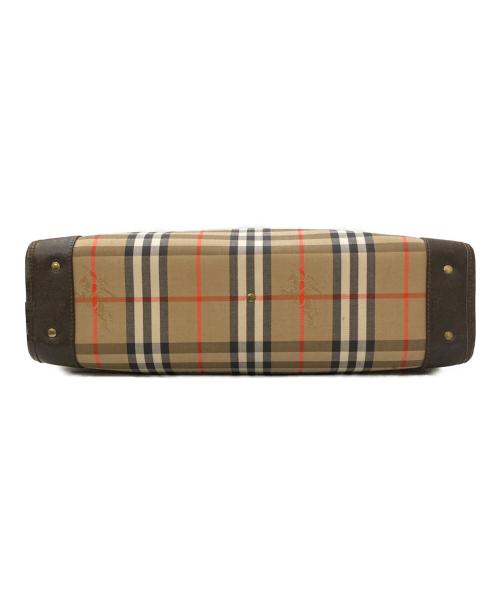 Burberry's（バーバリーズ）Burberry's (バーバリーズ) シャドーホース ノバチェック トートバッグ ベージュの古着・服飾アイテム