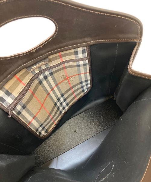 Burberry's（バーバリーズ）Burberry's (バーバリーズ) シャドーホース ノバチェック トートバッグ ベージュの古着・服飾アイテム