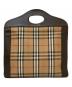 Burberry's (バーバリーズ) シャドーホース ノバチェック トートバッグ ベージュ：12000円