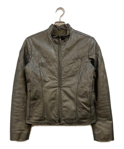 Diesel Style Lab（ディーゼルスタイルラボ）Diesel Style Lab (ディーゼルスタイルラボ) 00's コーティング ジップアップジャケット グレー サイズ:Ｍの古着・服飾アイテム