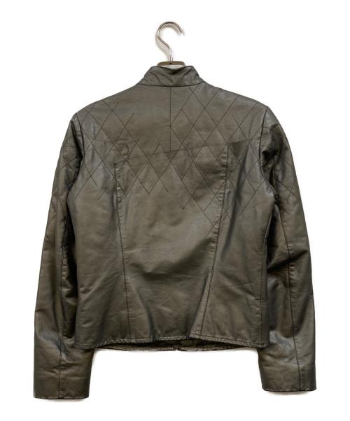 Diesel Style Lab（ディーゼルスタイルラボ）Diesel Style Lab (ディーゼルスタイルラボ) 00's コーティング ジップアップジャケット グレー サイズ:Ｍの古着・服飾アイテム