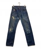 LEVI'S VINTAGE CLOTHINGリーバイス ビンテージ クロージング）の古着「復刻セルビッチデニムパンツ」｜インディゴ