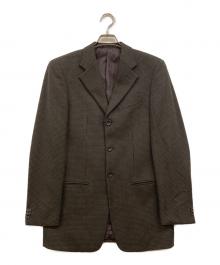 ARMANI COLLEZIONI（アルマーニ コレツィオーニ）の古着「3Bジャケット」｜ブラウン