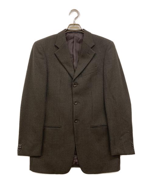 ARMANI COLLEZIONI（アルマーニ コレツィオーニ）ARMANI COLLEZIONI (アルマーニ コレツィオーニ) 3Bジャケット ブラウン サイズ:36/Rの古着・服飾アイテム