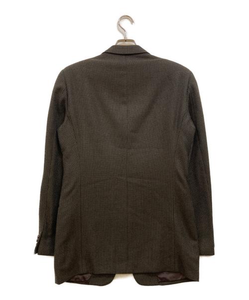 ARMANI COLLEZIONI（アルマーニ コレツィオーニ）ARMANI COLLEZIONI (アルマーニ コレツィオーニ) 3Bジャケット ブラウン サイズ:36/Rの古着・服飾アイテム