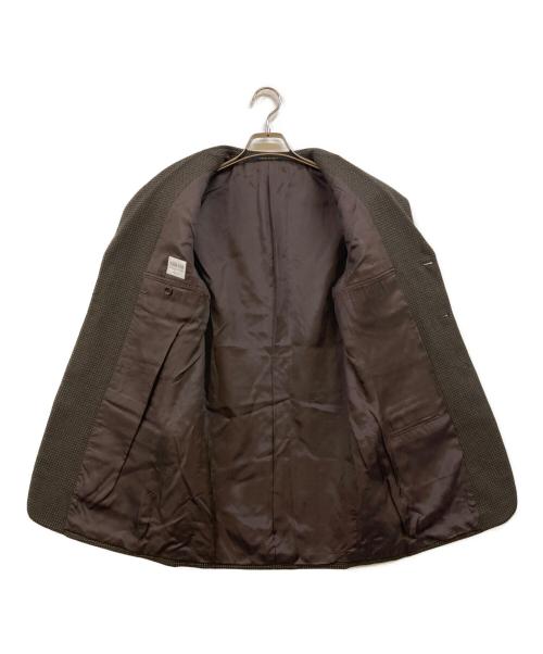 ARMANI COLLEZIONI（アルマーニ コレツィオーニ）ARMANI COLLEZIONI (アルマーニ コレツィオーニ) 3Bジャケット ブラウン サイズ:36/Rの古着・服飾アイテム