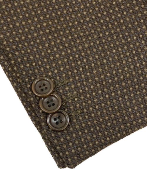 ARMANI COLLEZIONI（アルマーニ コレツィオーニ）ARMANI COLLEZIONI (アルマーニ コレツィオーニ) 3Bジャケット ブラウン サイズ:36/Rの古着・服飾アイテム