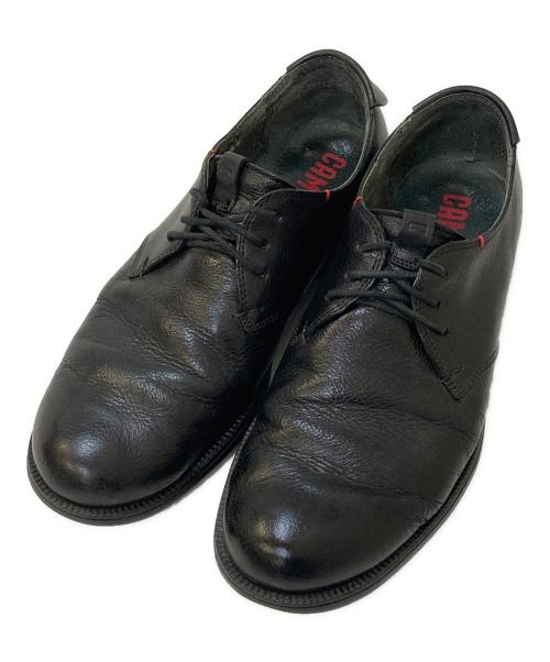 CAMPER（カンペール）CAMPER (カンペール) プレーントゥ レザーシューズ ブラック サイズ:41の古着・服飾アイテム
