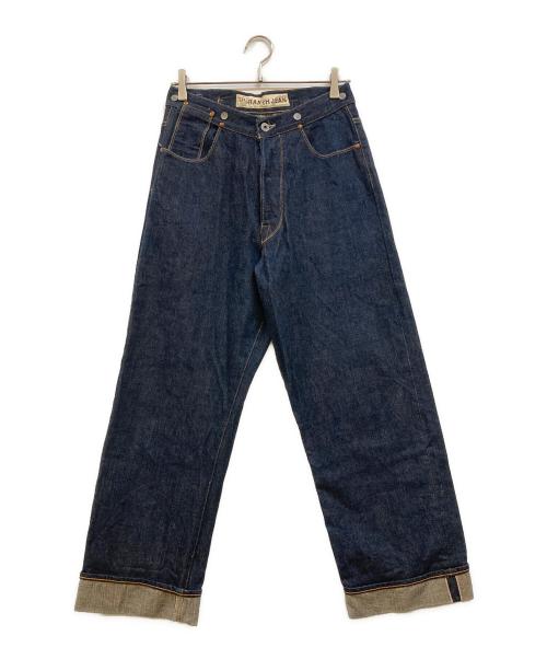 GAP（ギャップ）GAP (ギャップ) 90'sシンチバックデニムパンツ インディゴ サイズ:28の古着・服飾アイテム