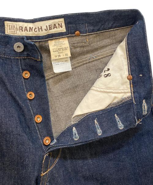 GAP（ギャップ）GAP (ギャップ) 90'sシンチバックデニムパンツ インディゴ サイズ:28の古着・服飾アイテム