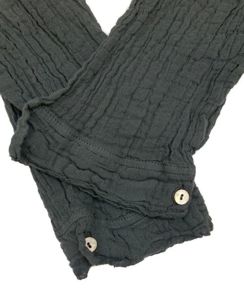 LES ATELIERS FRANCAIS DE CONFECTION（ル アトリエフランセ デ コンフェクション）LES ATELIERS FRANCAIS DE CONFECTION (ル アトリエフランセ デ コンフェクション) Blouse Desert グレー サイズ:TUの古着・服飾アイテム