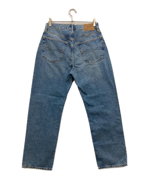 POLO RALPH LAUREN（ポロ・ラルフローレン）POLO RALPH LAUREN (ポロ・ラルフローレン) バギーカーブデニムパンツ インディゴ サイズ:W30の古着・服飾アイテム