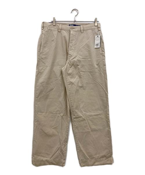 POLO RALPH LAUREN（ポロ・ラルフローレン）POLO RALPH LAUREN (ポロ・ラルフローレン) THE BIG CHINO PANTS ベージュ サイズ:32 未使用品の古着・服飾アイテム