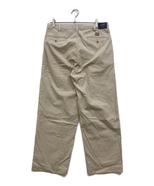 POLO RALPH LAUREN（ポロ・ラルフローレン）POLO RALPH LAUREN (ポロ・ラルフローレン) THE BIG CHINO PANTS ベージュ サイズ:32 未使用品の古着・服飾アイテム