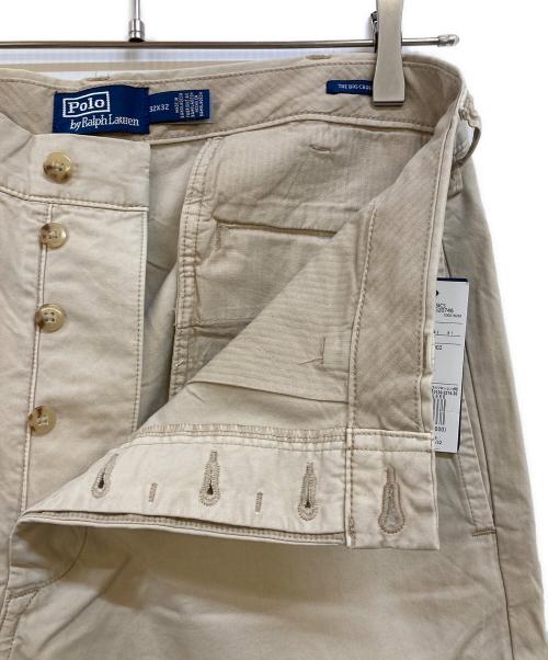 POLO RALPH LAUREN（ポロ・ラルフローレン）POLO RALPH LAUREN (ポロ・ラルフローレン) THE BIG CHINO PANTS ベージュ サイズ:32 未使用品の古着・服飾アイテム