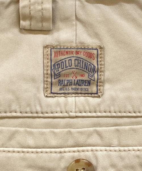 POLO RALPH LAUREN（ポロ・ラルフローレン）POLO RALPH LAUREN (ポロ・ラルフローレン) THE BIG CHINO PANTS ベージュ サイズ:32 未使用品の古着・服飾アイテム