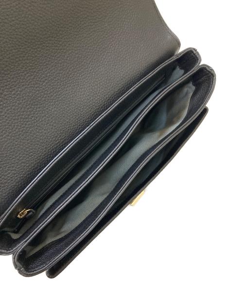 COLE HAAN（コールハーン）COLE HAAN (コールハーン) スモールターンロック マルチWAY ショルダーバッグ ブラックの古着・服飾アイテム