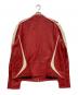DIESEL (ディーゼル) L-ADAM シングル ラムレザージャケット レッド サイズ:54：35000円
