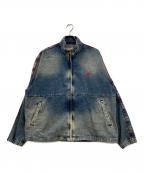 DIESELディーゼル）の古着「D-Krap-S2/デニムジャケット」｜インディゴ