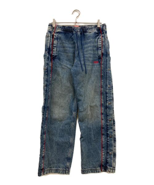 DIESEL（ディーゼル）DIESEL (ディーゼル) D-AXFOR-S SWEAT JEANS インディゴ サイズ:Ｍの古着・服飾アイテム