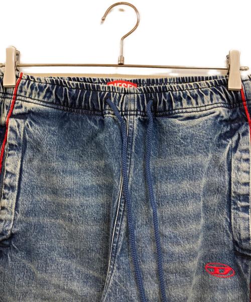 DIESEL（ディーゼル）DIESEL (ディーゼル) D-AXFOR-S SWEAT JEANS インディゴ サイズ:Ｍの古着・服飾アイテム