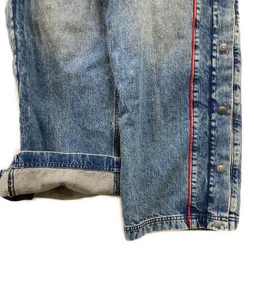 DIESEL（ディーゼル）DIESEL (ディーゼル) D-AXFOR-S SWEAT JEANS インディゴ サイズ:Ｍの古着・服飾アイテム