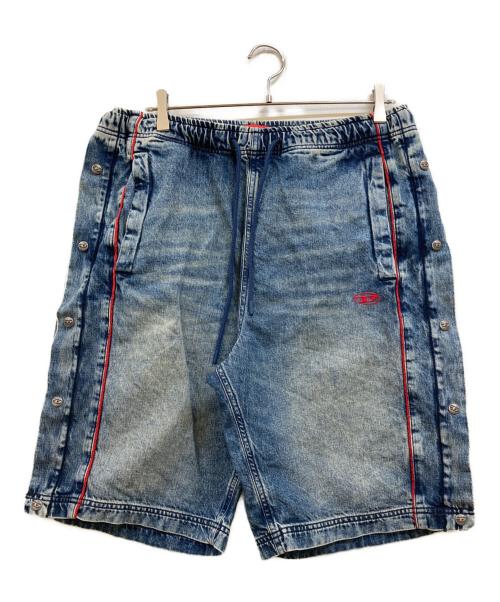 DIESEL（ディーゼル）DIESEL (ディーゼル) D-AXFOR-SHORT-S インディゴ サイズ:Lの古着・服飾アイテム