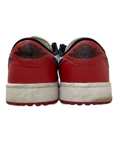 NIKE（ナイキ）NIKE (ナイキ) AIR JORDAN 1 LOW G ホワイト×レッド サイズ:US10.5の古着・服飾アイテム