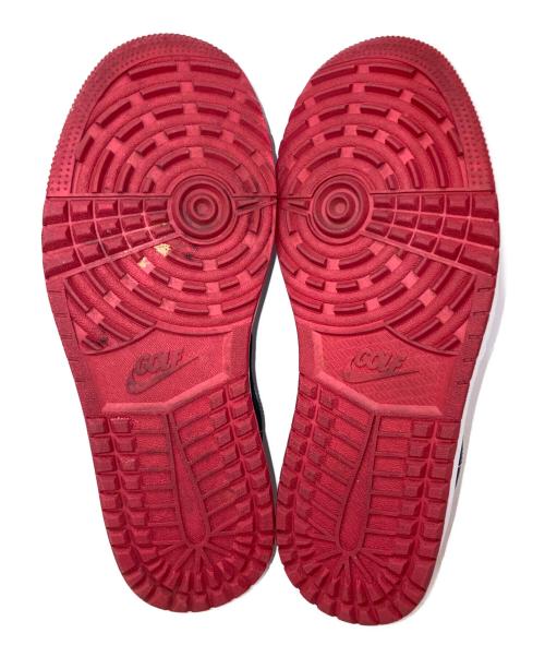 NIKE（ナイキ）NIKE (ナイキ) AIR JORDAN 1 LOW G ホワイト×レッド サイズ:US10.5の古着・服飾アイテム