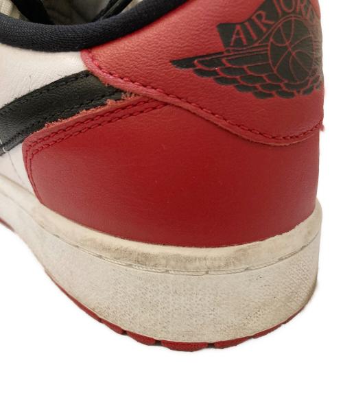 NIKE（ナイキ）NIKE (ナイキ) AIR JORDAN 1 LOW G ホワイト×レッド サイズ:US10.5の古着・服飾アイテム