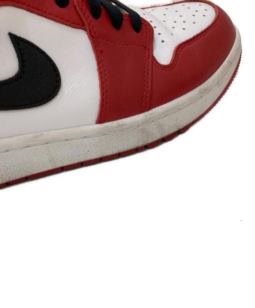 NIKE（ナイキ）NIKE (ナイキ) AIR JORDAN 1 LOW G ホワイト×レッド サイズ:US10.5の古着・服飾アイテム