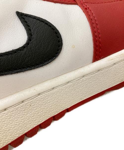 NIKE（ナイキ）NIKE (ナイキ) AIR JORDAN 1 LOW G ホワイト×レッド サイズ:US10.5の古着・服飾アイテム