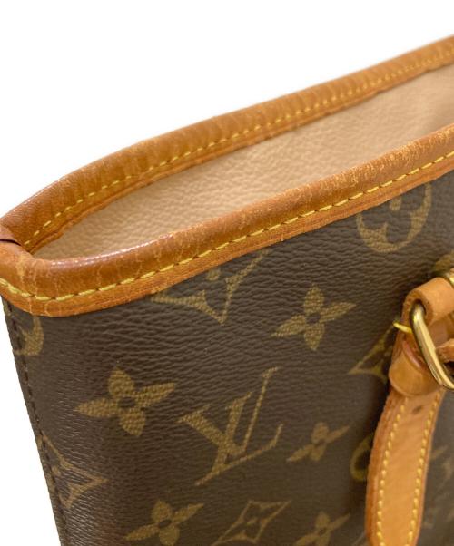 LOUIS VUITTON（ルイ ヴィトン）LOUIS VUITTON (ルイ ヴィトン) モノグラム バケットGM トートバッグ ブラウン サイズ:GMの古着・服飾アイテム