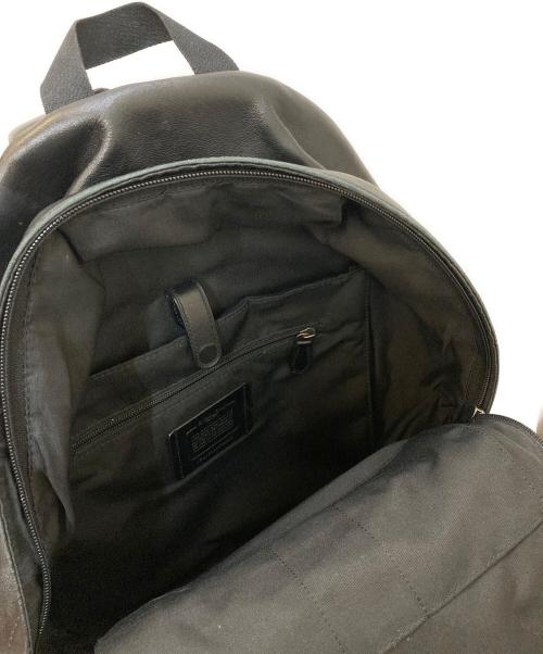 COACH（コーチ）COACH (コーチ) レザーバックパック ブラックの古着・服飾アイテム