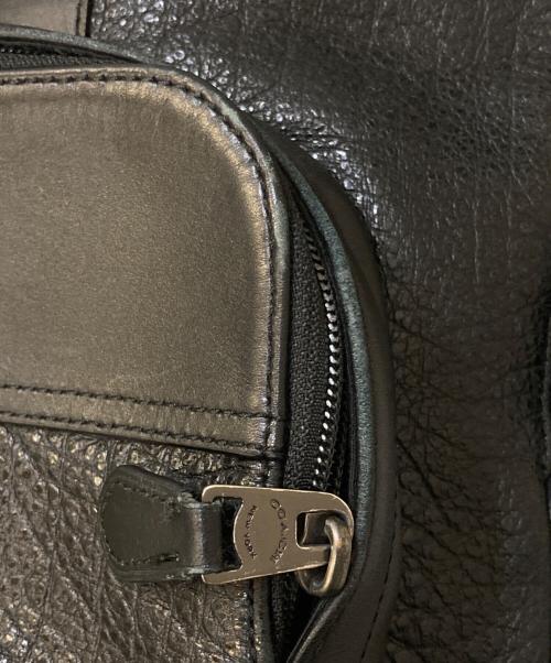 COACH（コーチ）COACH (コーチ) レザーバックパック ブラックの古着・服飾アイテム