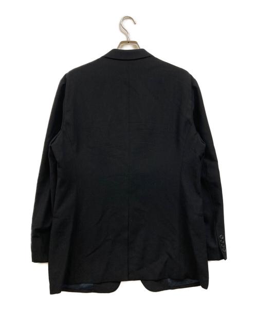 ARMANI COLLEZIONI（アルマーニ コレツィオーニ）ARMANI COLLEZIONI (アルマーニ コレツィオーニ) 2B ウール テーラードジャケット ブラック サイズ:42の古着・服飾アイテム