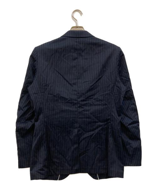 A.A.R yohji yamamoto（アール ヨウジヤマモト）A.A.R YOHJI YAMAMOTO (アール ヨウジヤマモト) テーラードジャケット ネイビー サイズ:Ｌの古着・服飾アイテム