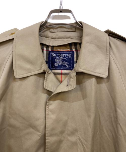 Burberry's（バーバリーズ）Burberry's (バーバリーズ) 裏地ノバチェック ベルト付 トレンチコート ベージュ サイズ:下記参照の古着・服飾アイテム