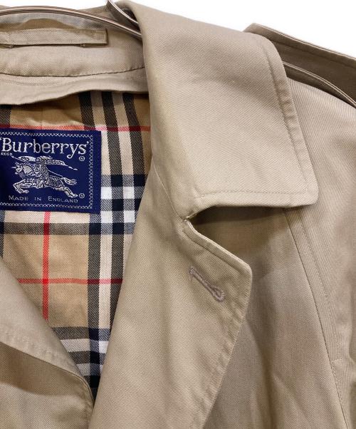 Burberry's（バーバリーズ）Burberry's (バーバリーズ) 裏地ノバチェック ベルト付 トレンチコート ベージュ サイズ:下記参照の古着・服飾アイテム