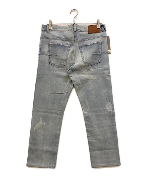 DIOR HOMME（ディオール オム）DIOR HOMME (ディオール オム) ブリーチ加工デニムパンツ ブルー サイズ:81cm(W32)の古着・服飾アイテム