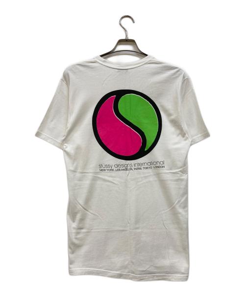 stussy（ステューシー）stussy (ステューシー) プリントTシャツ ホワイト サイズ:Ｍの古着・服飾アイテム