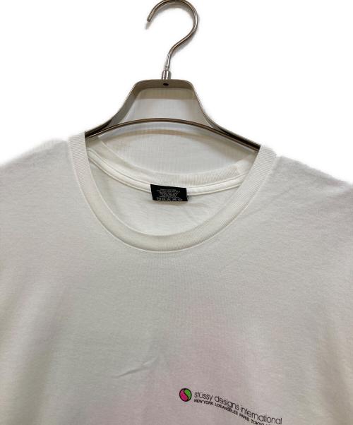 stussy（ステューシー）stussy (ステューシー) プリントTシャツ ホワイト サイズ:Ｍの古着・服飾アイテム