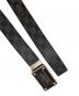 LOUIS VUITTON (ルイ ヴィトン) サンチュール アンヴァントゥール レザーベルト ブラック サイズ:下記参照：19000円