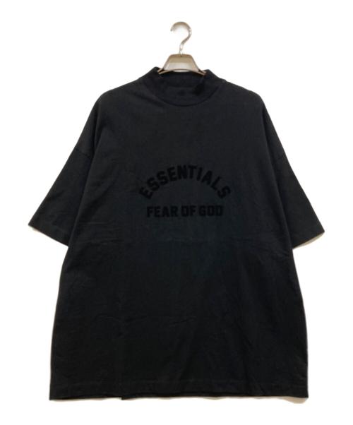 FOG ESSENTIALS（フィアオブゴッド エッセンシャル）FOG ESSENTIALS (フィアオブゴッド エッセンシャル) モックネックTシャツ ブラック サイズ:Lの古着・服飾アイテム